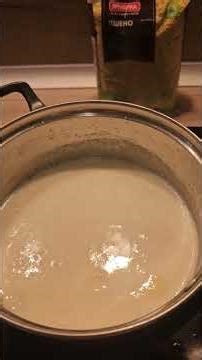 We prepare millet porridge for breakfast.