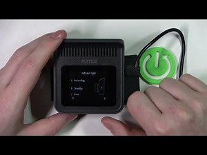 70Mai Dash Cam A400 - All Indicator Light Colors Meaning