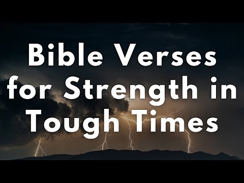 Bible Verses for Strength in Tough Times 💪✨ (ft. Near by Cory Alstad)
