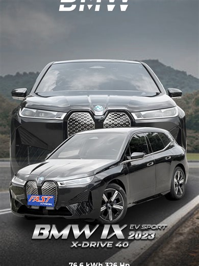 BMW iX XDRIVE 40 SPORT EV NIK 2023 BLACK ON BROWN #fastautomobil #jualanberkah #jualanjujur Harga Khusus Kredit : Via MIZUHO Finance OTR Rp. 1,068,000,000 PAKET A TDP Rp. 139,695,000 Angsuran Rp. 28,635,000 x 47 Bulan Asuransi TLO PAKET B TDP Rp. 169,317,500 Angsuran Rp. 23,535,000 x 59 Bulan Asuransi TLO ** Harga Cash Rp. 1,168,000,000 (Nego) * Garansi 100% uang kembali, apabila mobil yang kami jual kilometernya mundur / tidak asli * – TDP sudah termasuk : DP Murni, Angsuran Bulan Pertama, dan 