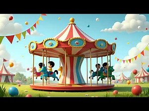 Round and Round We Go! – Spinning Fun Song for Kids#roundandround #spinningsong #kidsmusic