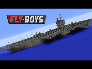 Flyboys Modded Minecraft 32 :: Aircraft Carrier