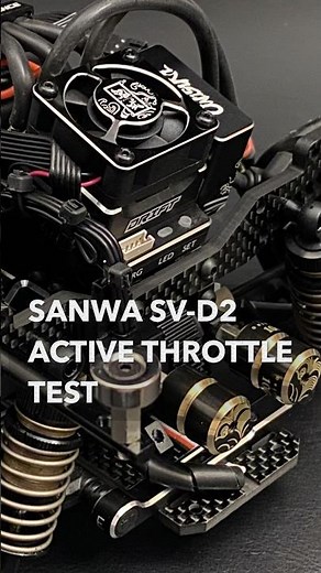 SANWA ESC SV-D2 Active Throttle