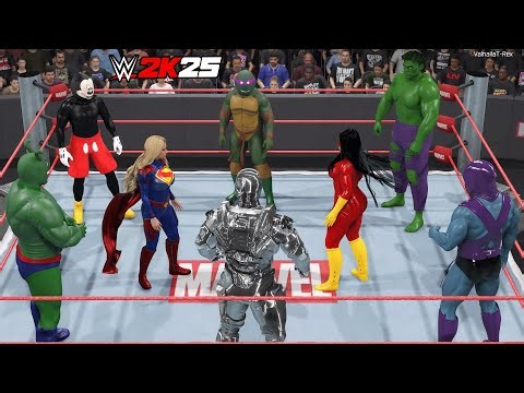 30-Superstar Fantasy Royal Rumble - WWE 2K25