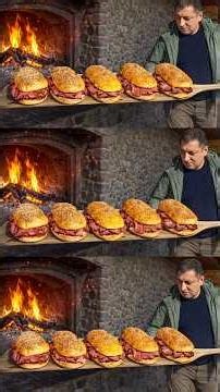 Beef Sandwich Loaded with Juicy Roast Beef Layers Ultimate BBQ Feast #shorts #beef #sandwich #bbq