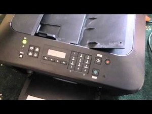 Canon PIXMA MX455, copy test