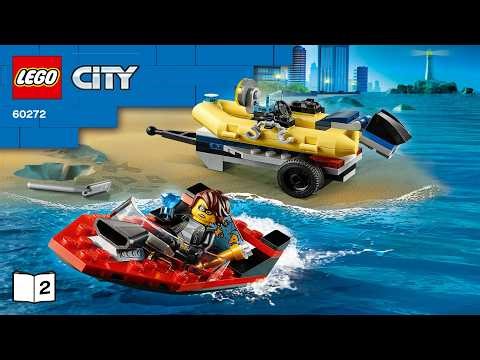 🚧 LEGO instructions 🚧 City 🚧 60272 🚧 Elite Police Boat Transport 🚧 Book 2 🚧