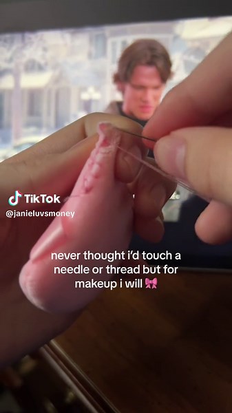 Makeup Powder Puff Sewing Coquette Bow Tutorial