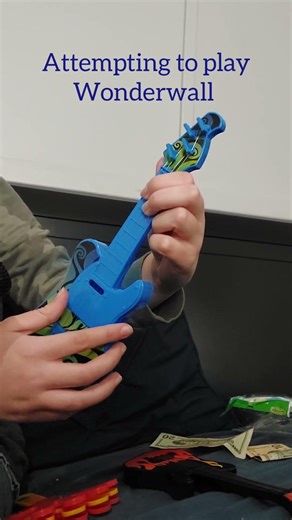 Buying cheap instruments so you don't have to part one.