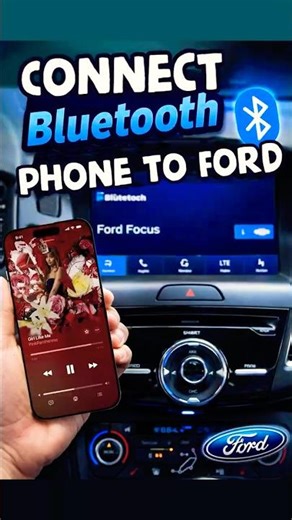 How to connect a phone to a Ford #ford