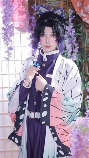 GoGo on Instagram: "Shinobu Cosplay from Demon Slayer 🦋 #shinobu #shinobucosplay #kochou #kimetsunoyaiba #demonslayercosplay #胡蝶しのぶ #kochoushinobu #insecthashira #shinobukochou #shinobukocho #きめつのやいば #gogocosplaylife"