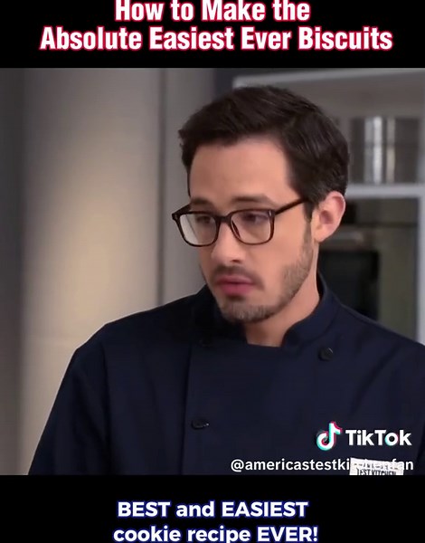 How to Make the Absolute Easiest Ever Biscuits#stickybuns #bloopers #americastestkitchen #blooper #testkitchen #fyp #food #cooking