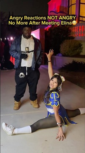 Elina Meets Angry Reactions on Stream #elinameng #chunli #cosplay #wushu