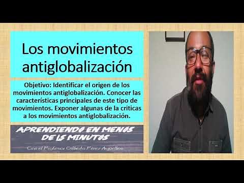 The anti-globalization movements