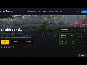 Stormforge Mistblade 2 Preview! Download new client helper/instructions.