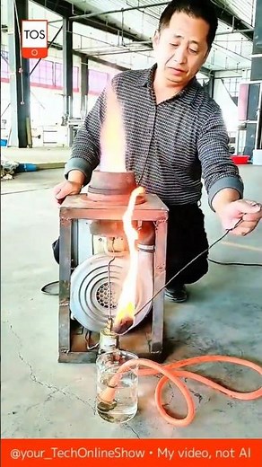 FIRE FROM WATER 💧🔥 unbelievable invention ⚙️#shorts #technology #innovation #crafts #skills