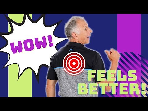 INSTANTLY Relieve Back Pain Between Shoulder Blades! (3 easy options)