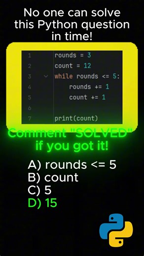 Can you solve this question about loops in python? #coding #python