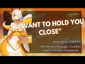 ASMR || Dom Lamia Wants To Explore Your Body [Cuddles] [Massage] [Kisses]
