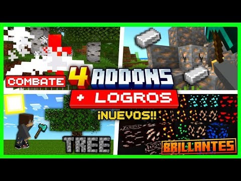 TOP 4 SURVIVAL MCPE ADDONS 1.21.X | WITHOUT LOSING ACHIEVEMENTS! 😱 “MODS” for Bedrock