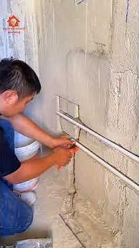 PPR water pipe installation processfor bathrooms#pprwelding#pprfitting#pprupdate