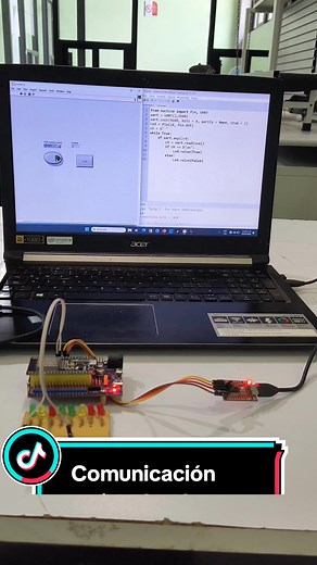Comunicación serial entre ESP32 y LabVIEW