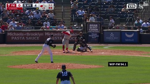 Kyle Schwarber trae dos con jonrón