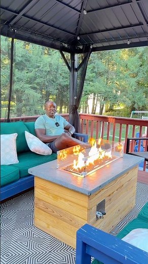 Gas Fire Pit with Plans