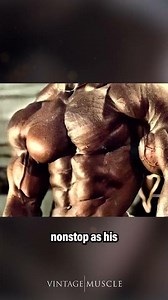 Serge Nubret's Muscle Building Routine.