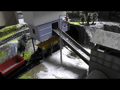 Faller Kieswerk Märklin H0 in Funktion