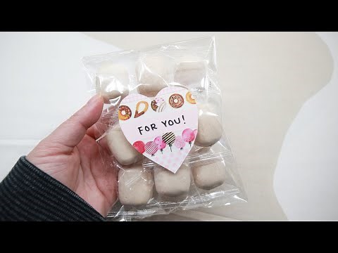 【100均DIY!】バレンタインギフトに添えたい！マステと100均のアレで作るフレークシールが簡単かわいい❤️