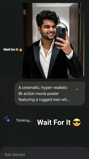 GEMINI AI PHOTO EDITING | NEW VIRAL PROMPT FOR BOYS 🥀 #shorts​ #shortsfeed​ #gemini​