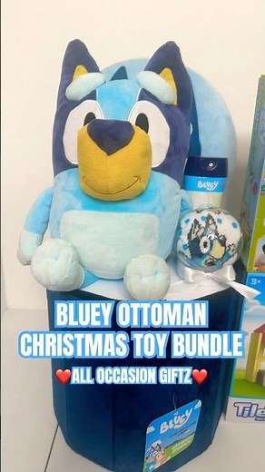 Bluey Ottoman Christmas Toy Bundle 🎁 | Perfect Gift Idea for Kids! #Blueytoybundle #christmas2025