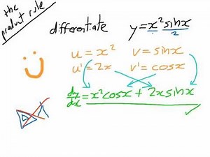 How to use the product rule - a song about calculus