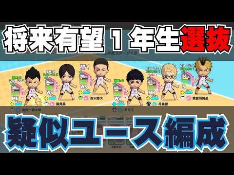 【 ハイドリ 】将来有望 1年選抜 疑似ユース編成 がんばれ百沢雄大 【 ハイキュー Touch The Dream / YTK排球部 】