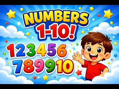 Counting Numbers 1 to 10 | Preschool Learning