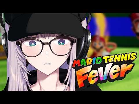 【Mario Tennis Fever】get yo young siblings on the switch 2 (PRACTICE)【Pavolia Reine/holoID 2nd gen】