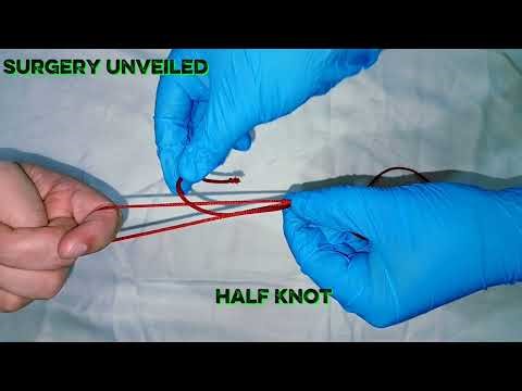 Roeder’s Knot Made Easy clear demonstration | surgery unveiled