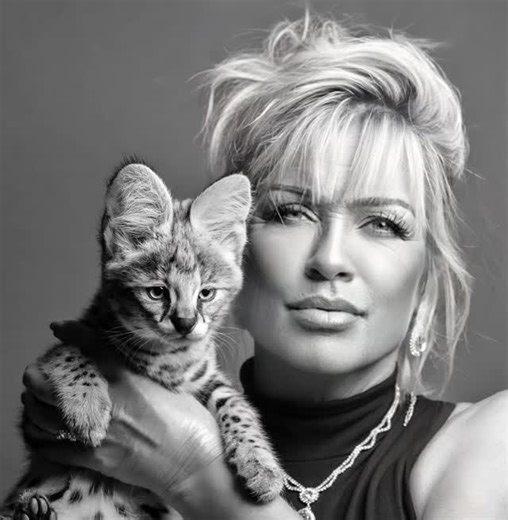 @portraits_by_benjamin on Instagram: "The amazing @model_after_50 with a serval kitten 🔥🔥🔥 get redy fore more amazing work with Helle an 🦏🐆🦉🦅🦙🐘🦥#modelphotographer #photographer #modelphotography #photoshoot #model #modeling #modelphotoshoot #woman #photograph #photography #servalcat #serval #servallovers #servalkittens #servalcatsofinstagram #servalphotography"