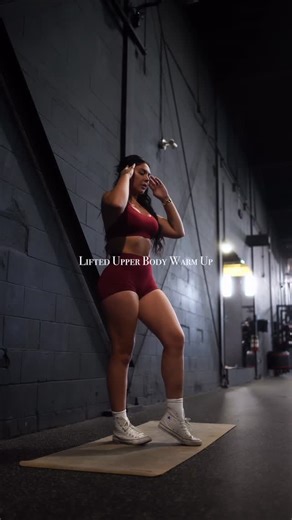 Lifted Lifting Official on Instagram: "more warm ups on the app 🖤🔗 #upperbodywarmup #warmup #beginnerworkout #beginnerupperbody #fitness #gym"