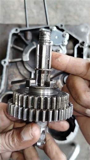 How to change counter shaft bearing of bike/#motorcycle #countershaft #shorts #shortfeed #trending