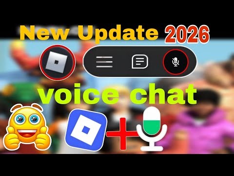 New update. Enable Voice Chat on Roblox.Easy method 2026