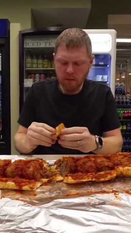 The biggest meatball sub yet pays $50 to finish