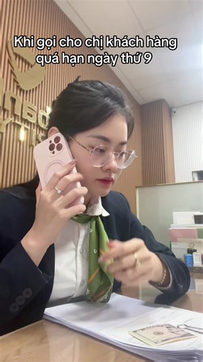 Gọi khách hàng mà xúc động ##vcb #banker #bankercogivui #bank #vietcombank