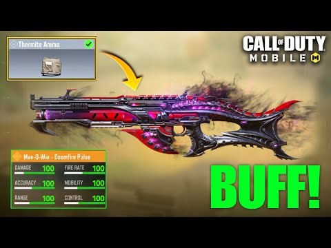 This "0 RECOIL" MAN O WAR Gunsmith Attachments! its BUFFED Season 2 in COD Mobile (BEST LOADOUT)