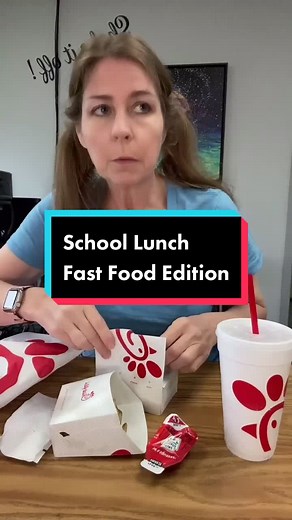 McDonalds>Burger King, don’t fight me. #schoollunch #schoollunches #fastfood #lunch #thirdgrade #schoollife #teachers #thirdgradeteacher #mcdonalds