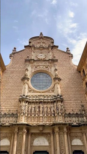 The Basilica of Montserrat as you've never seen it before 🙏🌄