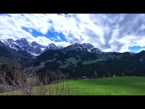 Sky Time-Lapse: Changing Clouds in Motion | 4K Alps