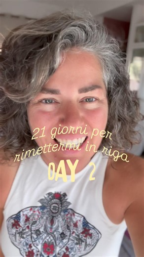 21 days to get back on track. Day 2. 🌱
