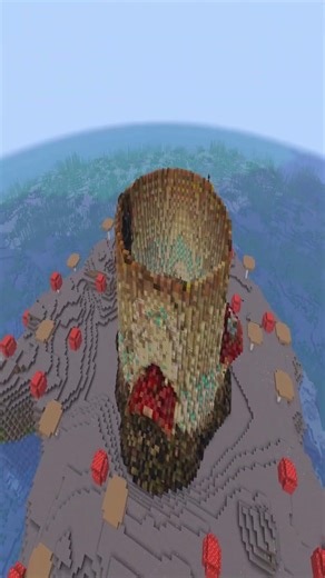 🍄 Mushroom House – Minecraft Time lapse